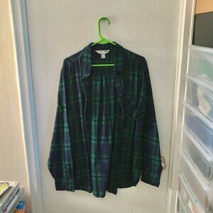 Women's Old Navy Plaid Classic Shirt - Size XL Tall